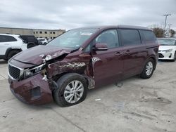 Salvage Cars with No Bids Yet For Sale at auction: 2016 KIA Sedona LX