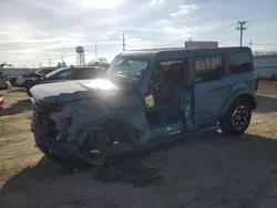 Salvage cars for sale at Chicago Heights, IL auction: 2023 Ford Bronco Base