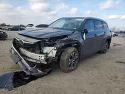 Salvage cars for sale at Fredericksburg, VA auction: 2021 Toyota Highlander XLE