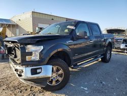 Salvage cars for sale at Kansas City, KS auction: 2016 Ford F150 Supercrew