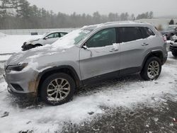 Jeep salvage cars for sale: 2019 Jeep Cherokee Latitude Plus