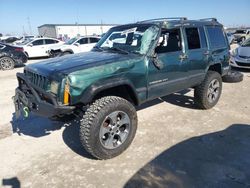 Salvage cars for sale at Haslet, TX auction: 2001 Jeep Cherokee Sport