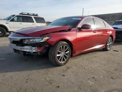 2021 Honda Accord LX en venta en Fredericksburg, VA