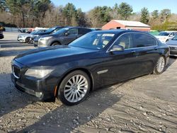 BMW Vehiculos salvage en venta: 2012 BMW 750 LXI