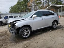 Salvage cars for sale at Austell, GA auction: 2015 Lexus RX 350