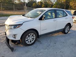 Salvage cars for sale from Copart Fort Pierce, FL: 2018 Chevrolet Equinox LS