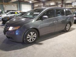 Salvage cars for sale from Copart Eldridge, IA: 2014 Honda Odyssey EXL