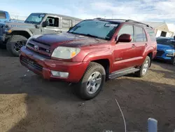 Toyota salvage cars for sale: 2005 Toyota 4runner Limited