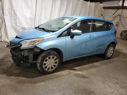 Salvage cars for sale at Ebensburg, PA auction: 2015 Nissan Versa Note S