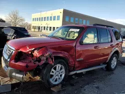 Salvage cars for sale at Littleton, CO auction: 2008 Ford Explorer Eddie Bauer