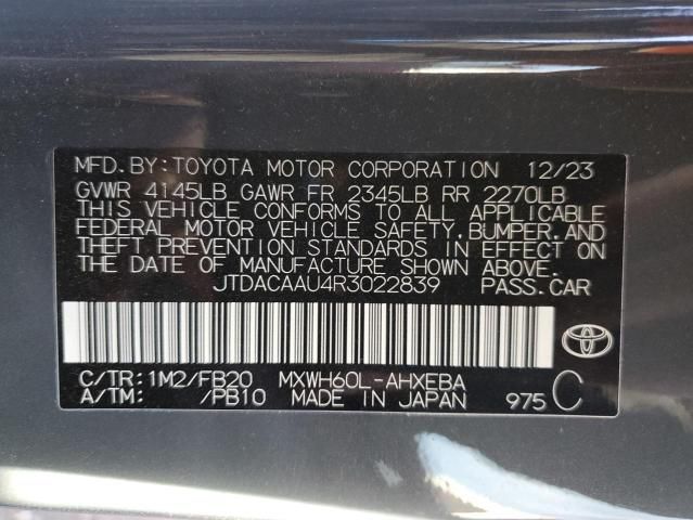 2024 Toyota Prius LE