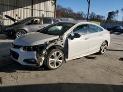 Vehiculos salvage en venta de Copart Cartersville, GA: 2017 Chevrolet Cruze Premier