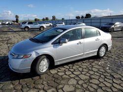 Salvage cars for sale at Martinez, CA auction: 2008 Honda Civic Hybrid