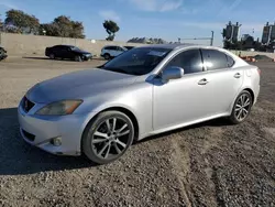 Salvage cars for sale at San Diego, CA auction: 2007 Lexus IS 250