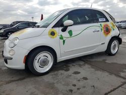 2015 Fiat 500 Lounge en venta en Grand Prairie, TX