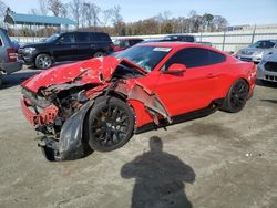 Salvage cars for sale at Spartanburg, SC auction: 2015 Ford Mustang GT