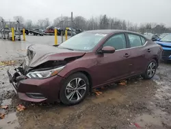 Salvage cars for sale from Copart Chalfont, PA: 2022 Nissan Sentra SV