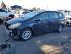 Salvage cars for sale from Copart Denver, CO: 2013 Toyota Prius V