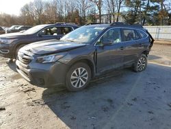 Salvage cars for sale at North Billerica, MA auction: 2020 Subaru Outback Premium