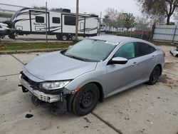 Salvage cars for sale at Sacramento, CA auction: 2016 Honda Civic LX