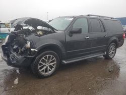 Ford salvage cars for sale: 2015 Ford Expedition EL XLT