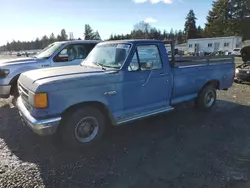 Ford salvage cars for sale: 1991 Ford F150