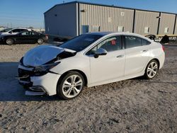 Chevrolet Cruze Vehiculos salvage en venta: 2017 Chevrolet Cruze Premier