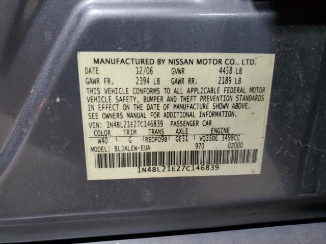 2007 Nissan Altima 3.5SE