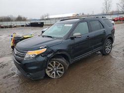 Ford salvage cars for sale: 2015 Ford Explorer XLT