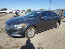 Ford salvage cars for sale: 2015 Ford Fusion S