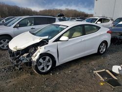 Salvage cars for sale at Windsor, NJ auction: 2013 Hyundai Elantra GLS