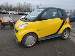 Salvage cars for sale from Copart Portland, OR: 2014 Smart Fortwo Pure