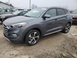 Hyundai salvage cars for sale: 2017 Hyundai Tucson Limited