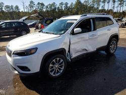 Salvage cars for sale from Copart Harleyville, SC: 2019 Jeep Cherokee Latitude Plus