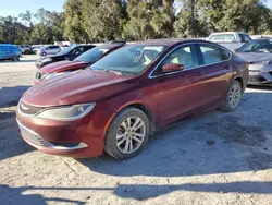 Salvage cars for sale from Copart Ocala, FL: 2015 Chrysler 200 Limited