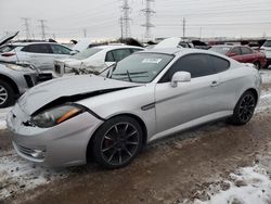 Salvage cars for sale at Elgin, IL auction: 2008 Hyundai Tiburon GS