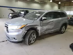 Toyota salvage cars for sale: 2016 Toyota Highlander Hybrid Limited