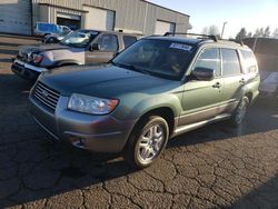 Subaru salvage cars for sale: 2007 Subaru Forester 2.5X LL Bean