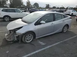 Salvage cars for sale from Copart Van Nuys, CA: 2019 Toyota Prius