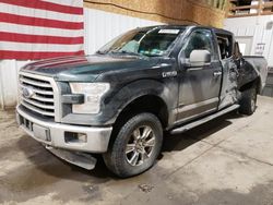 Salvage cars for sale at Anchorage, AK auction: 2016 Ford F150 Supercrew