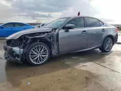 2015 Lexus IS 250 en venta en Grand Prairie, TX