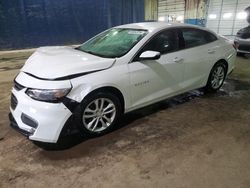 Chevrolet salvage cars for sale: 2018 Chevrolet Malibu LT