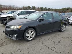 Salvage cars for sale at Exeter, RI auction: 2012 Toyota Camry Base