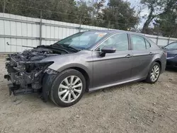 Salvage cars for sale at Hampton, VA auction: 2018 Toyota Camry L