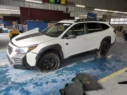 Salvage cars for sale at Fort Wayne, IN auction: 2022 Subaru Outback Wilderness