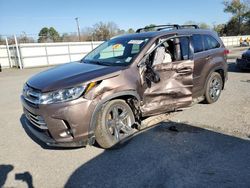 Toyota Vehiculos salvage en venta: 2019 Toyota Highlander Limited