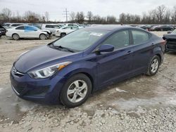 Salvage cars for sale at Columbus, OH auction: 2014 Hyundai Elantra SE