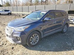 Salvage cars for sale at Waldorf, MD auction: 2017 Hyundai Santa FE SE