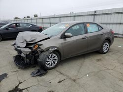 2017 Toyota Corolla L en venta en Martinez, CA