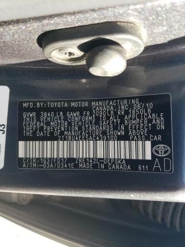 2010 Toyota Corolla Base